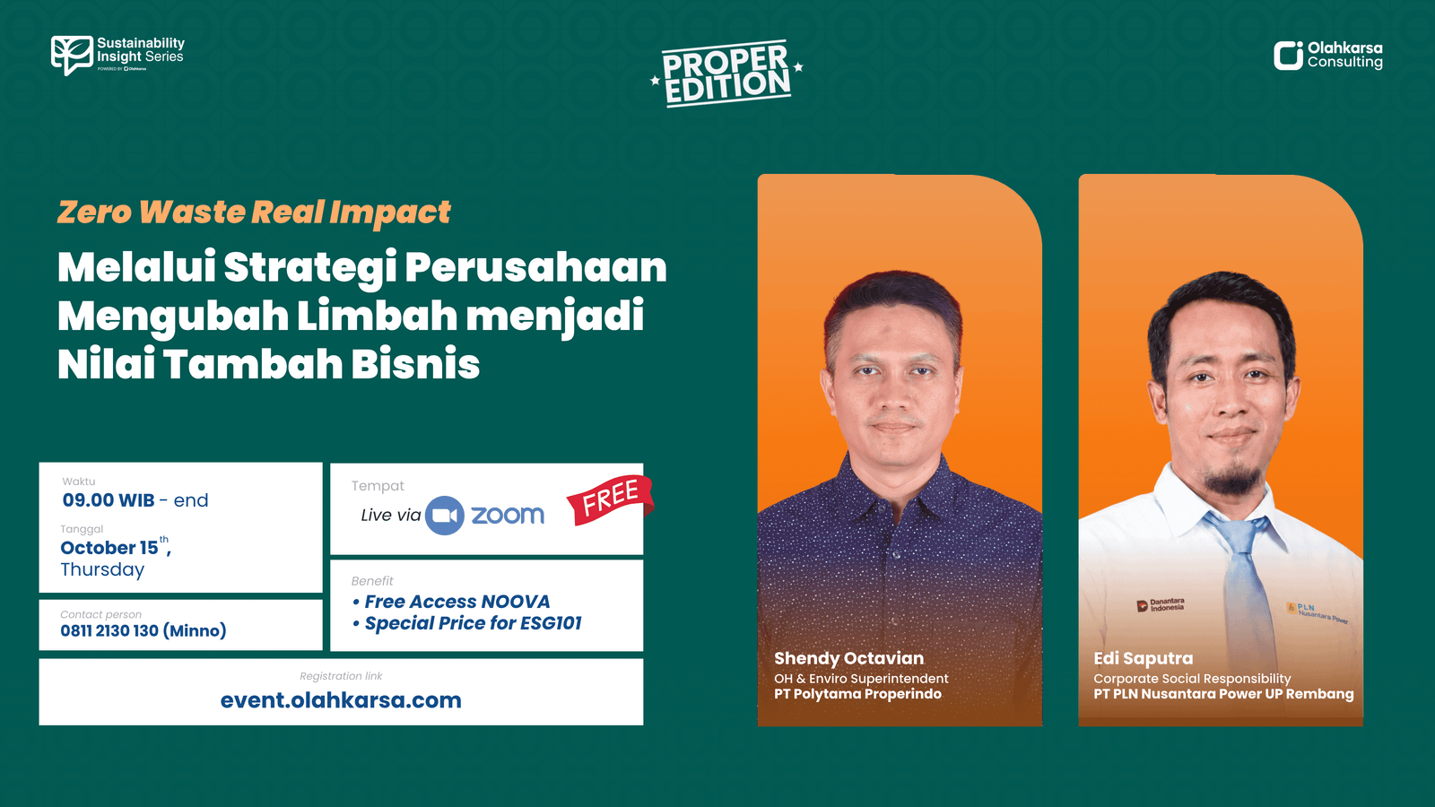 Zero Waste Real Impact melalui Strategi Perusahaan Mengubah Limbah menjadi Nilai Tambah Bisnis